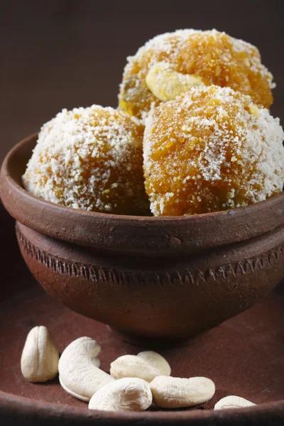 Darbesh is a sweet balls made from Bonde — Stock Photo, Image