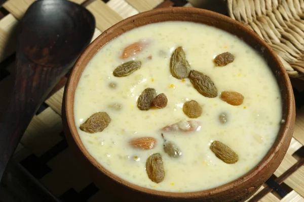 Kheer Mohans é um doce bengali . — Fotografia de Stock