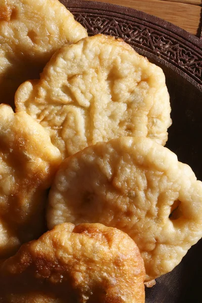 Malpuras are a kind of deep fried pancakes — Stock Photo, Image