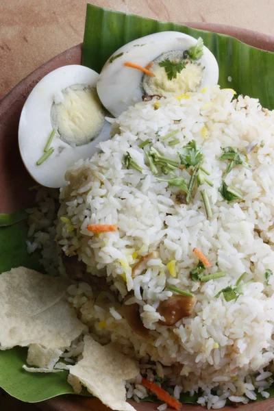 Egg Biryani from India — Stock Photo, Image