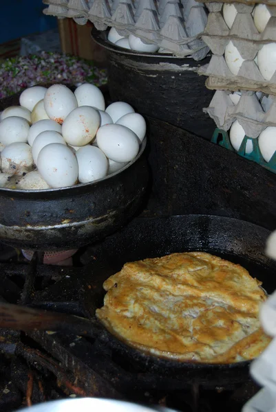 Vista de Omelette nas ruas de jodhpur . — Fotografia de Stock