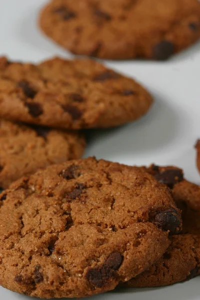 Double Choco Chip Cookies Stock Picture