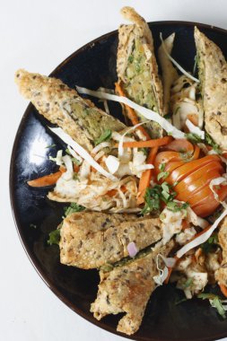 karışık sebze yemeği.