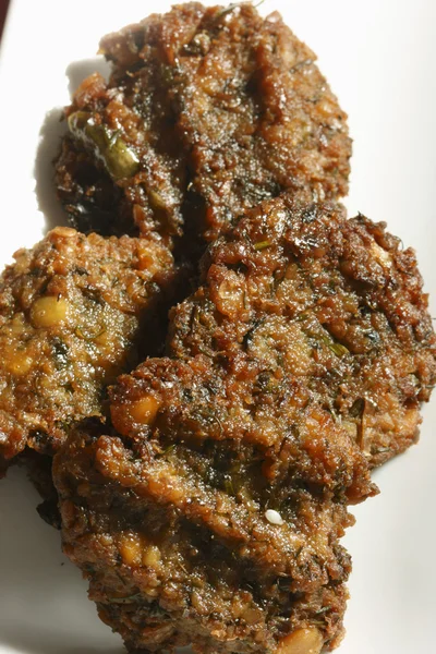 Masala Vadas - A popular South Indian deep fried crisp snack — Stock Photo, Image