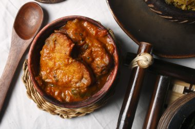 Tenga - A popular dish from Assam clipart