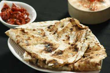 Tandır roti Hindistan Hint Mayasız Ekmek olduğunu