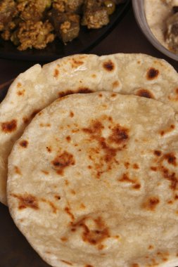 Warqui Paratha veya Hindistan 'dan katmanlı Paratha