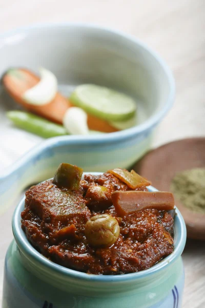 Mixed Vegetable Pickle — Stock Photo, Image