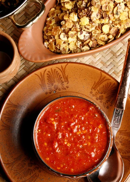 Lahsun ki chutney van rajasthan — Stockfoto