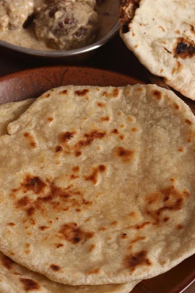 Warqui Paratha or the layered paratha from India — Stock Photo, Image