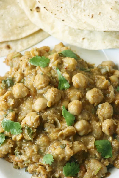 Chana dal in würziger Soße aus Nordindien — Stockfoto