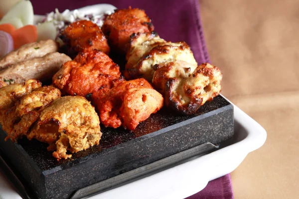 Kebab Platter from India — Stock Photo, Image