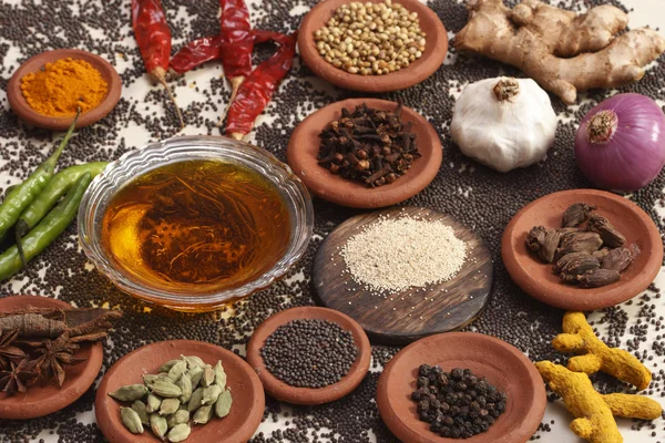 Ingredient mixture is a combination of spices, herbs and other condiments