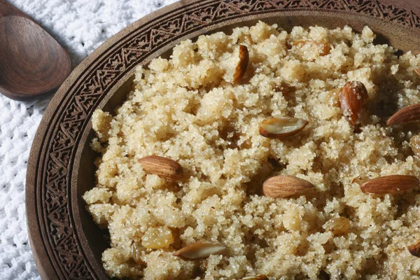 Halwaua e Aurd Sujee - a Semolina Pudding — Stock Photo, Image