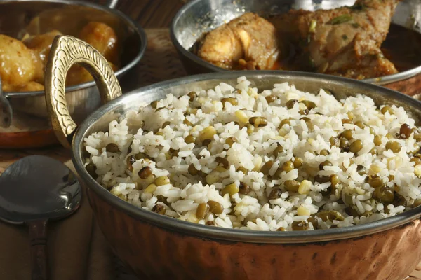 Oshi joor-rawtee - A rice dish from Afghanistan — Stock Photo, Image