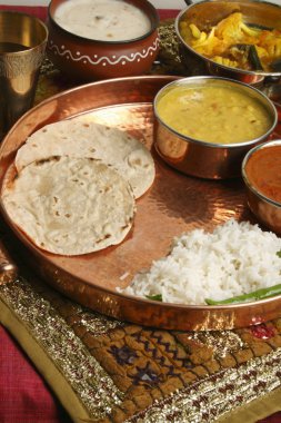 bhakri - jowar of gujarat yapılan bir gözleme.