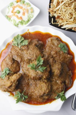 Kochi Panter köri - Bengalce çanak