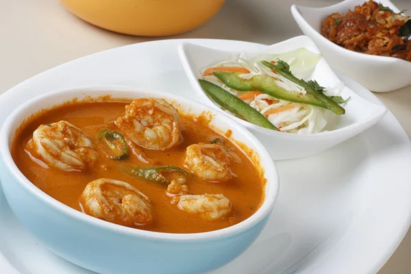 Goan Garnelen Curry aus Indien — Stockfoto