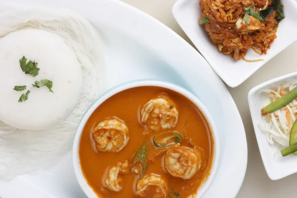 Goan Garnelen Curry aus Indien — Stockfoto