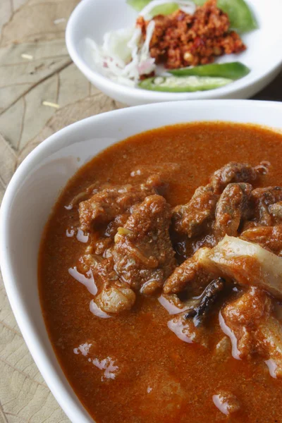 Sorpotel - ist ein Gericht portugiesischen Ursprungs, das üblicherweise in Goa gekocht wird — Stockfoto