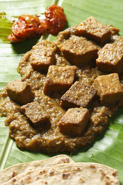 Dhokar Dalna - Dhokar Dalna uma receita feita de grama de bengala — Fotografia de Stock