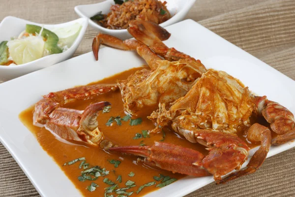 Goan Crab Curry aus Indien — Stockfoto