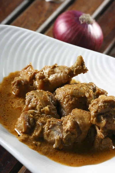 Kerala Special kozhi curry - Un pollo al curry del Kerala — Foto Stock