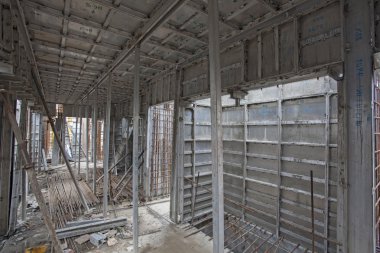 Bangalore, Karnataka, Hindistan - 15 Eylül 2010: Ek yük metro inşaat bangalore City