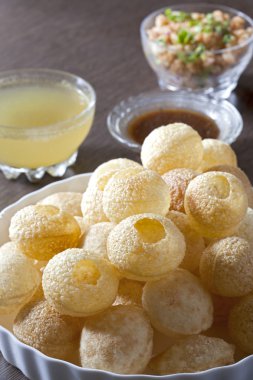 Pani Puri, Golgappe, sohbet madde, Hindistan