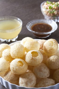 Pani Puri, Golgappe, sohbet madde, Hindistan