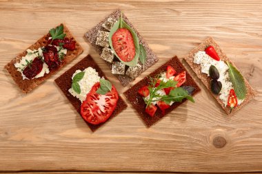 Crispbread fresnels sandviç