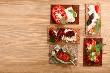 Crispbread fresnels sandviç