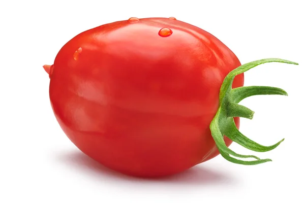 Plum-like tomato, clipping paths — Stock Photo, Image