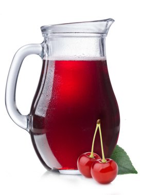 Bir sürahi içinde vişne suyu