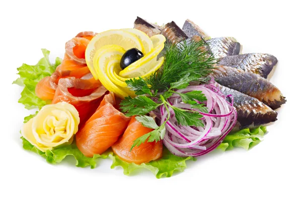 Fish platter — Stock Photo, Image