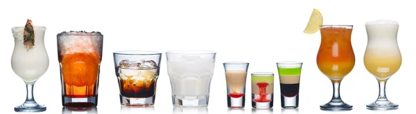 Alcoholic cocktails — Stock Photo, Image