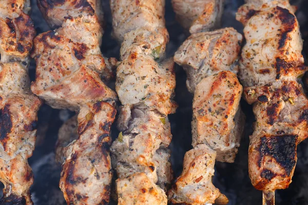 Grilled kebabs — Stock Photo, Image