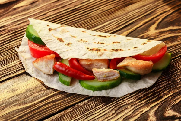 Geleneksel Shawarma (Hünkar) — Stok fotoğraf