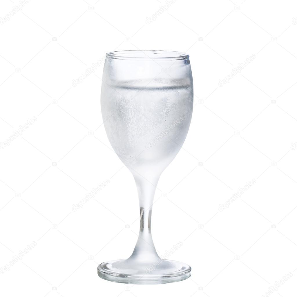 Glass of vodka
