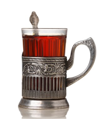 Çay cam tutucu
