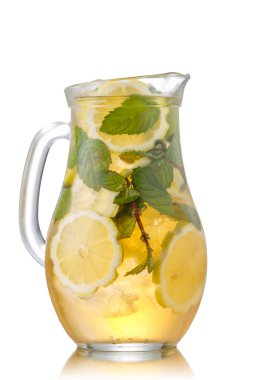 Iced tea in a jug