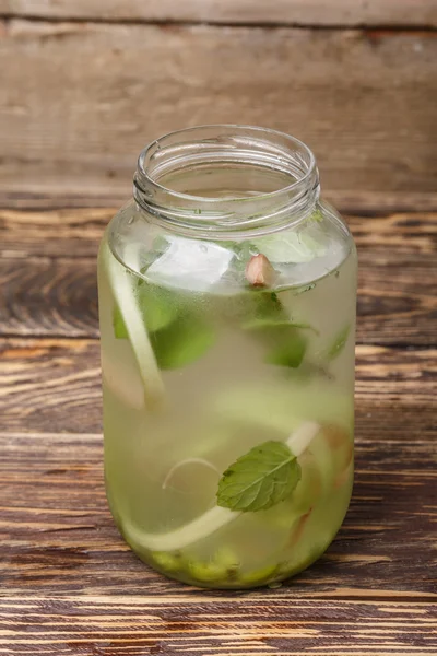 Rhubarb lemonade — Stock Photo, Image