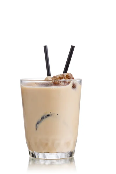 Mleko do kawy, koktajl — Zdjęcie stockowe