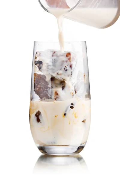 Melk koffie cocktail — Stockfoto