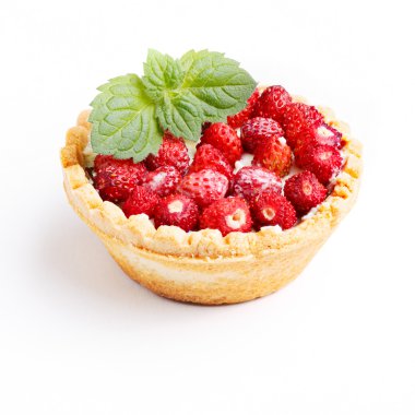 tatlı yaban çileği ile