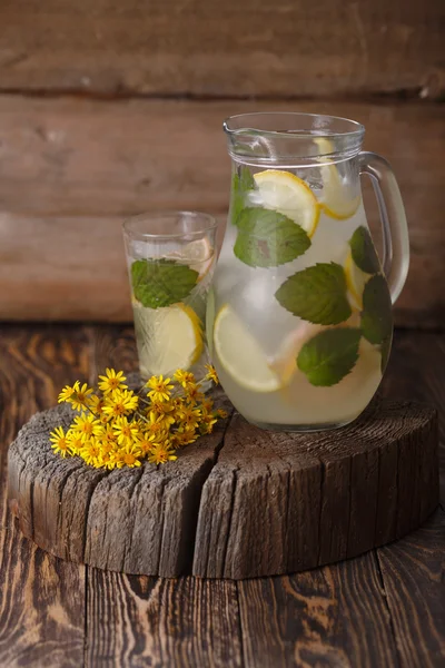 Mynta lemonad — Stockfoto