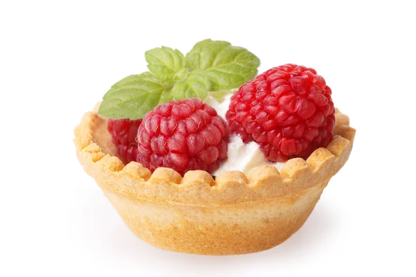 Raspberry dessert — Stock Photo, Image