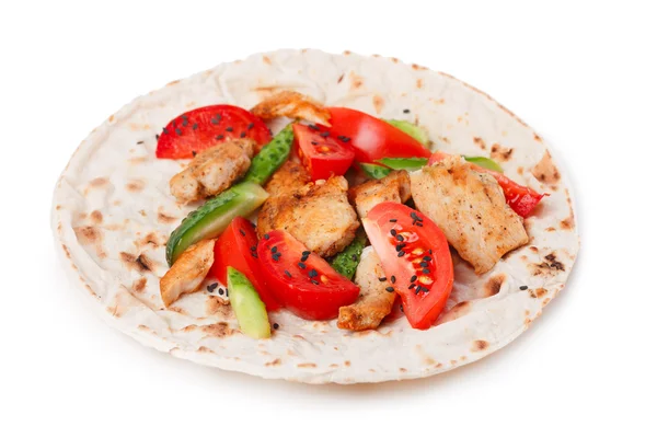 Gyros Pita — Stock Fotó