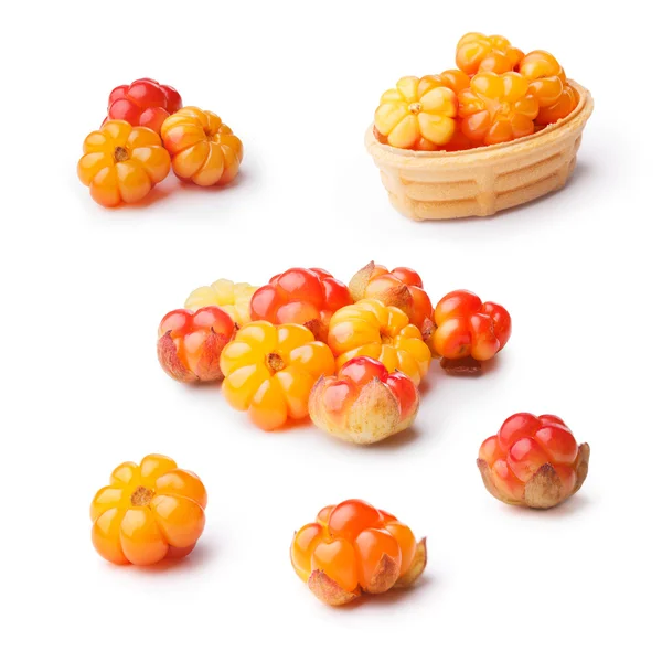 Cloudberry set isolato — Foto Stock