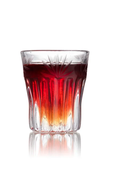 Cranberry cookie shot cocktail — Stock Photo, Image